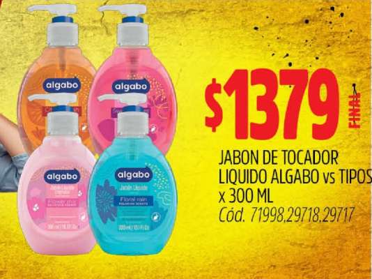 Jabón de Tocador Líquido Algabo