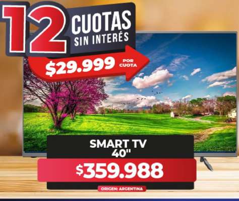 SMART TV 40”