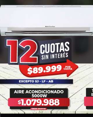 Aire Acondicionado 5000W