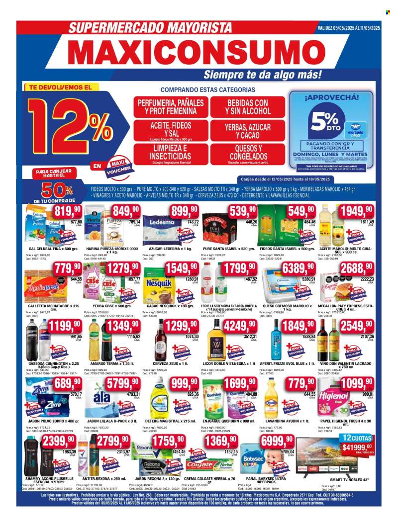 Folleto actual Maxiconsumo - 05/05/25 - 11/05/25.