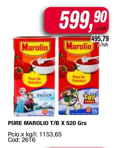 PURE MAROLIO T/B X 520 Grs