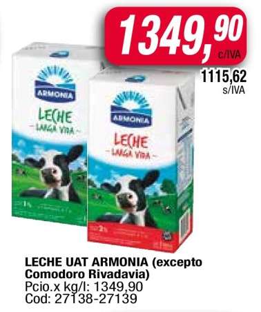 LECHE UAT ARMONIA