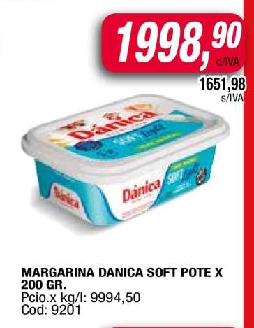 Margarina Danica Soft Pote