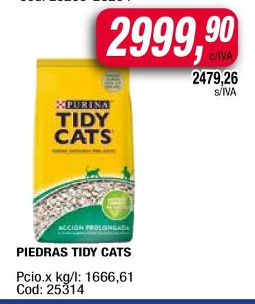 PIEDRAS TIDY CATS