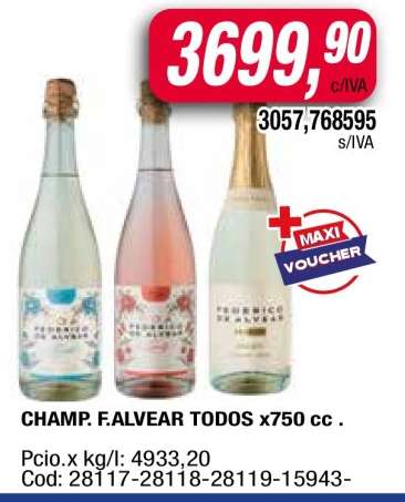 CHAMP F.ALVEAR TODOS x750 cc