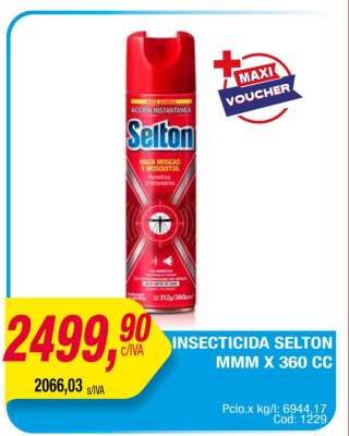 Insecticida Selton MMM x 360 cc