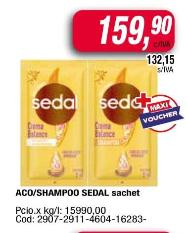 ACO/SHAMPOO SEDAL sachet