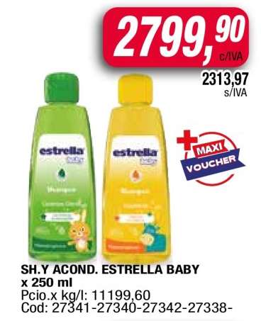 SH.Y ACOND. ESTRELLA BABY