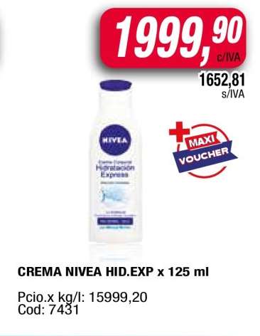 CREMA NIVEA HID.EXP x 125 ml