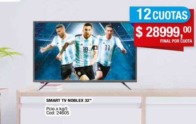 SMART TV NOBLEX 32”