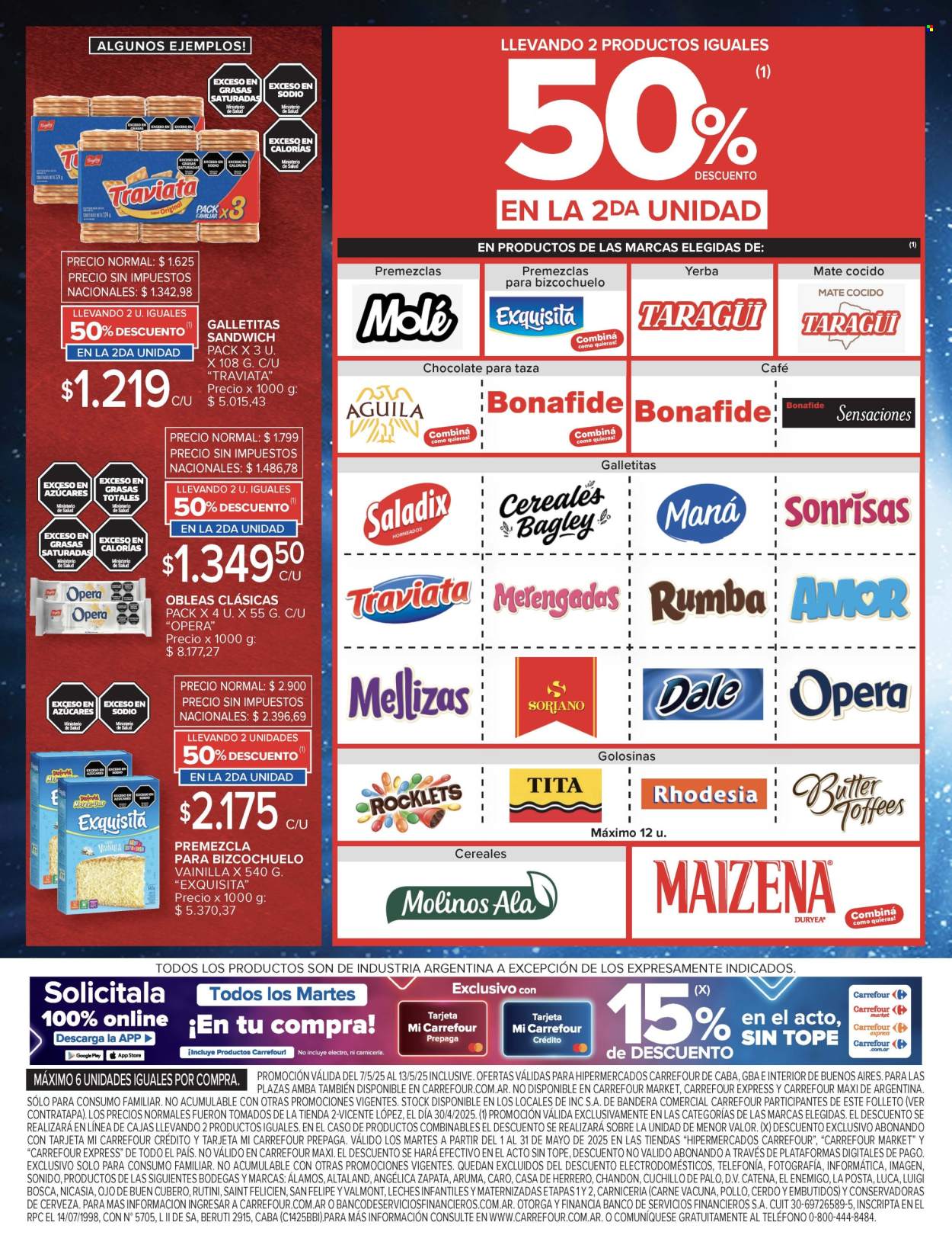 Catálogo Carrefour Hipermercados - 07/05/25 - 13/05/25. Página 1
