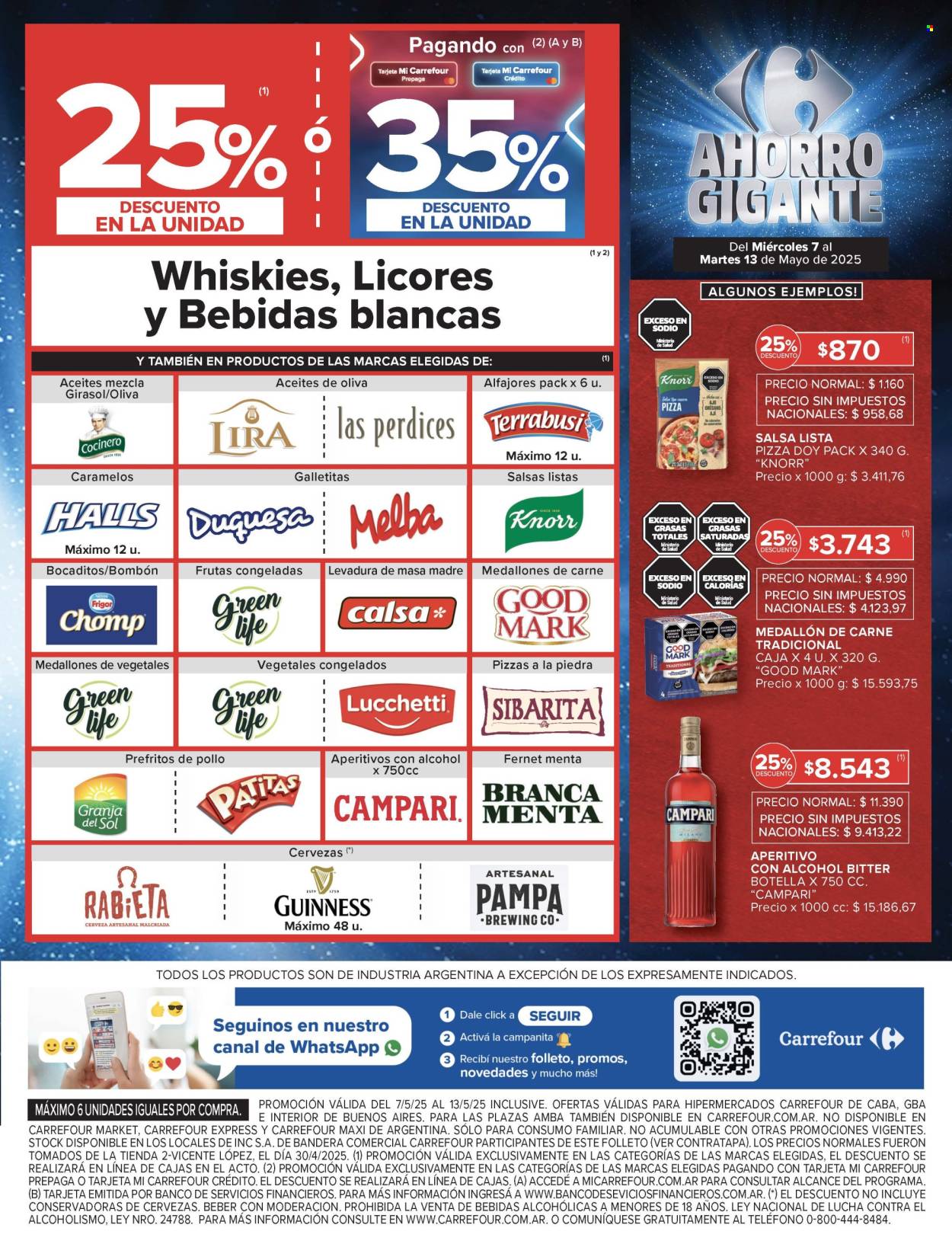 Catálogo Carrefour Hipermercados - 07/05/25 - 13/05/25. Página 1