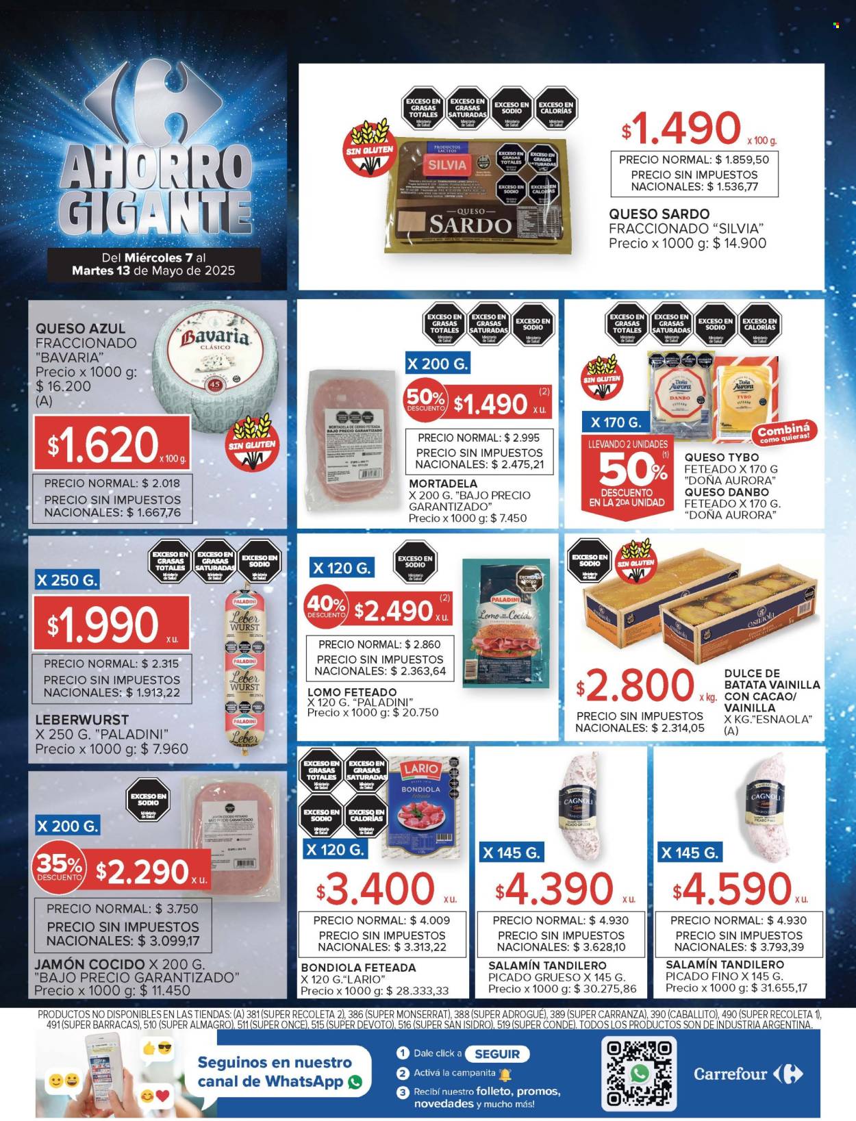 Catálogo Carrefour Hipermercados - 07/05/25 - 13/05/25. Página 1