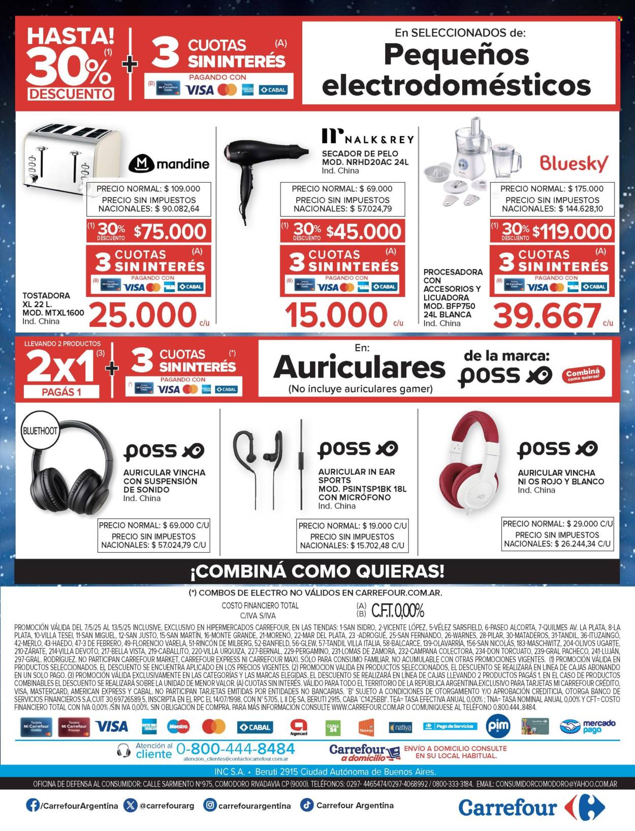 Catálogo Carrefour Hipermercados - 07/05/25 - 13/05/25. Página 1