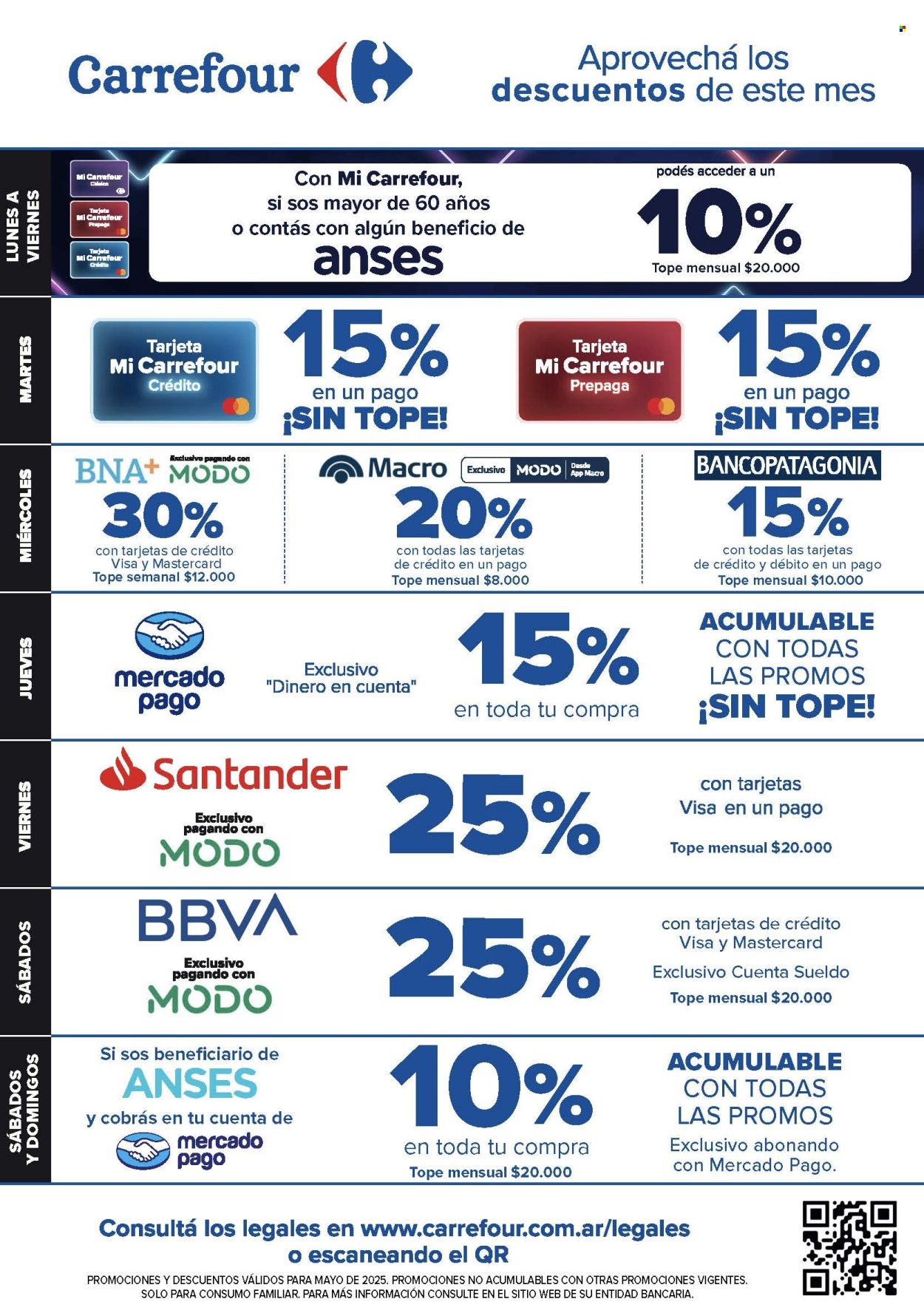 Catálogo Carrefour Hipermercados - 07/05/25 - 13/05/25. Página 1