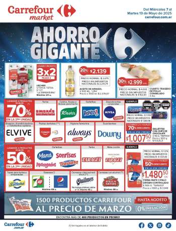 Folleto actual Carrefour Market - 07/05/25 - 13/05/25.