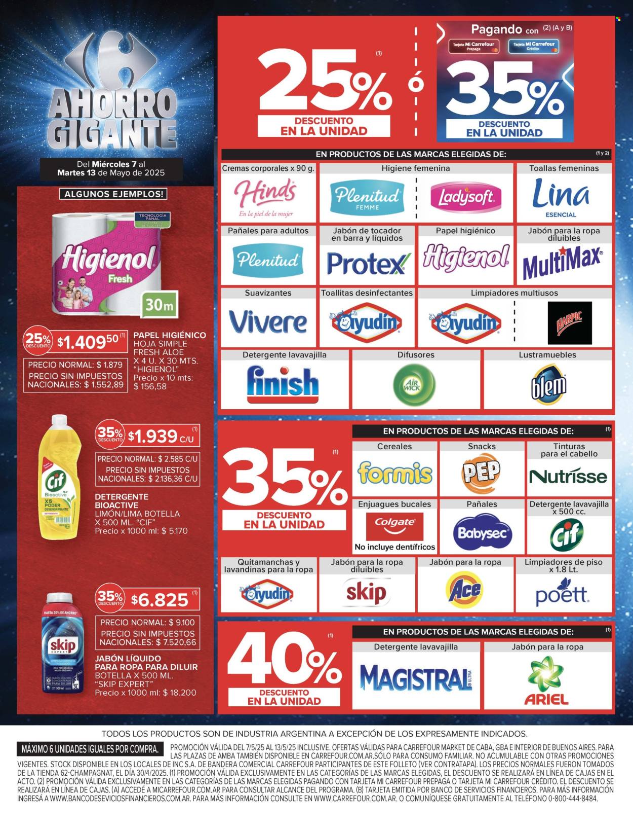 Catálogo Carrefour Market - 07/05/25 - 13/05/25. Página 1