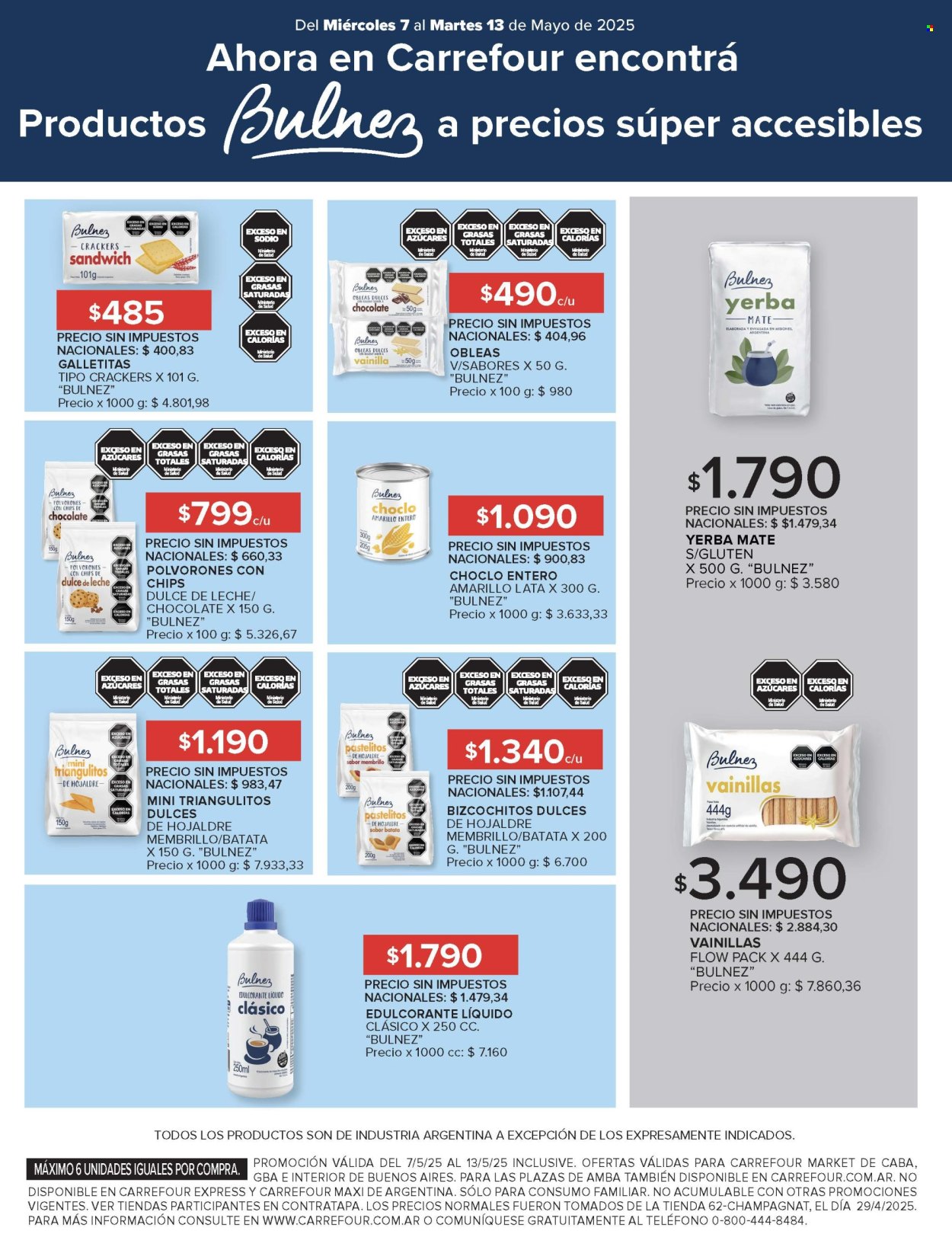 Catálogo Carrefour Market - 07/05/25 - 13/05/25. Página 1