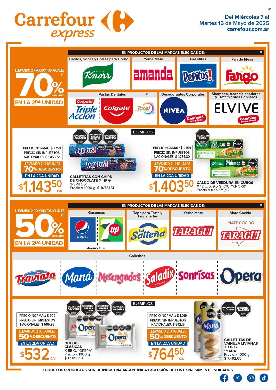 Catálogo Carrefour Express - 07/05/25 - 13/05/25. Página 1