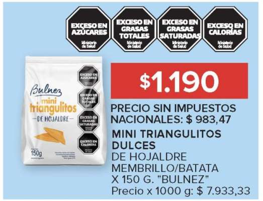 Mini Triangulitos Dulces