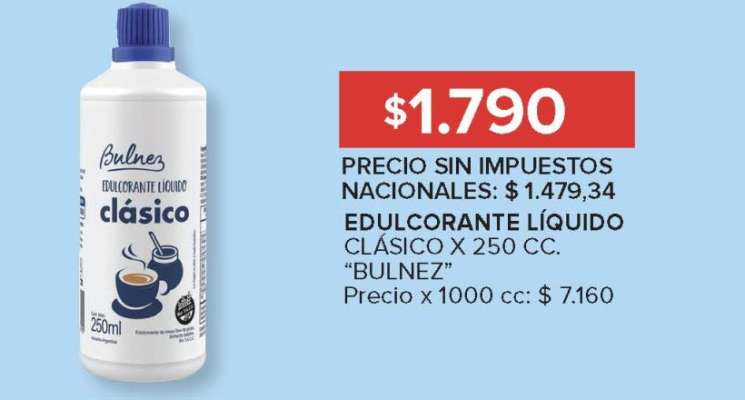 Edulcorante Líquido Clásico