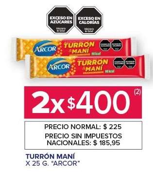 Turrón Maní