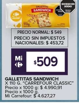 Galletitas Sandwich