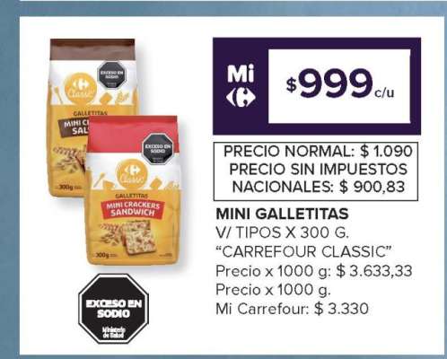 Mini Galletitas