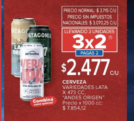 CERVEZA PATAGONIA