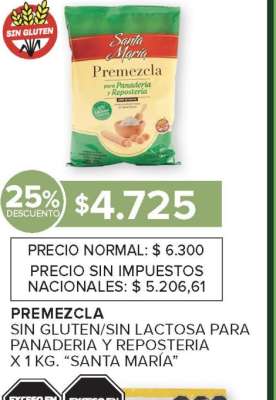 Premezcla Santa María
