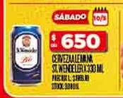 Cerveza Alemana St. Wendeler 330 ml