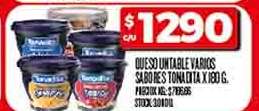 Queso untable