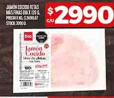 Jamón Cocido Fetas