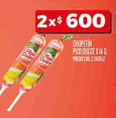 Chupetín Pico Dulce x 14 g