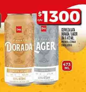 Cerveza Lata Dorada/Lager