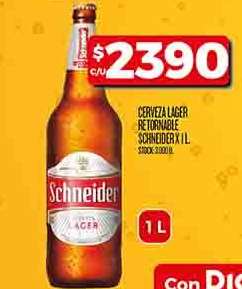 Cerveza Lager Retornable Schneider