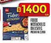 Fideos Mostacholes DIA x 500 g