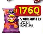 Papas Fritas Flamin Hot Lay's x 70 g