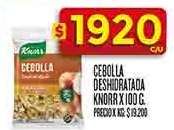 Cebolla Deshidratada Knorr x 100 g