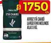 Arroz Ita Caabó Largo Fino Molinos Ala