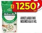 Arroz Largo Fino Molinos Ala 1 kg