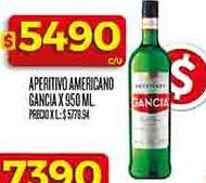 Aperitivo Americano Gancia x 950 ml