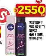 Desodorante Pearl & Beauty / Intenso Nivea