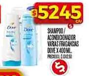 Shampoo, acondicionador DOVE