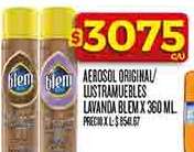 Aerosol Original/Lustramuebles Lavanda Blem