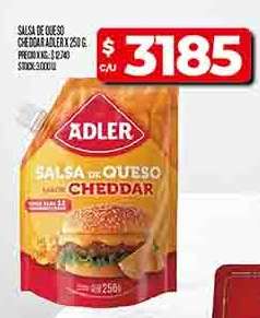 Salsa de Queso Cheddar Adler 250 g