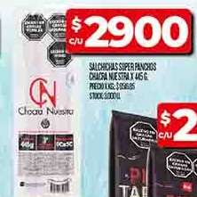 Salchichas Super Panchos Calcha Nuestra