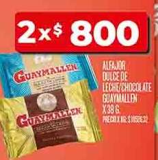 Alfajor Dulce de Leche/Chocolate Guaymallen