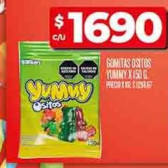 Gomitas Ositos Yummy x 160 g
