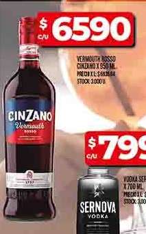 Vermouth Rosso Cinzano